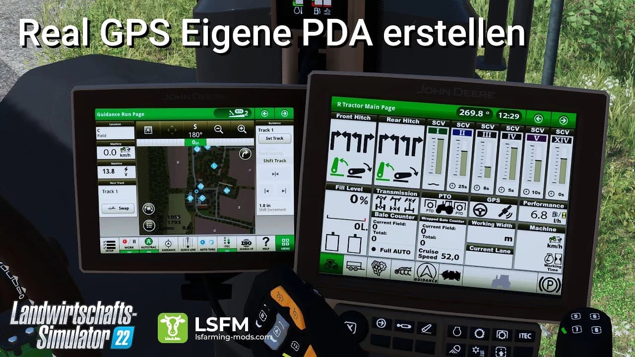 HORSCH AGROVATION PDA FOR REAL GPS MOD