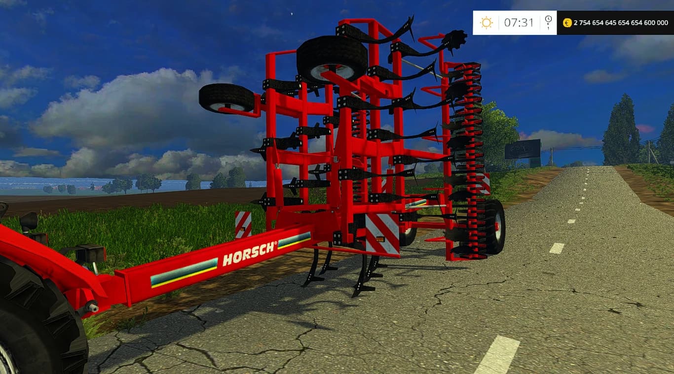 HORSCH TERRANO 8 FX NEW RED HIT EXTRA
