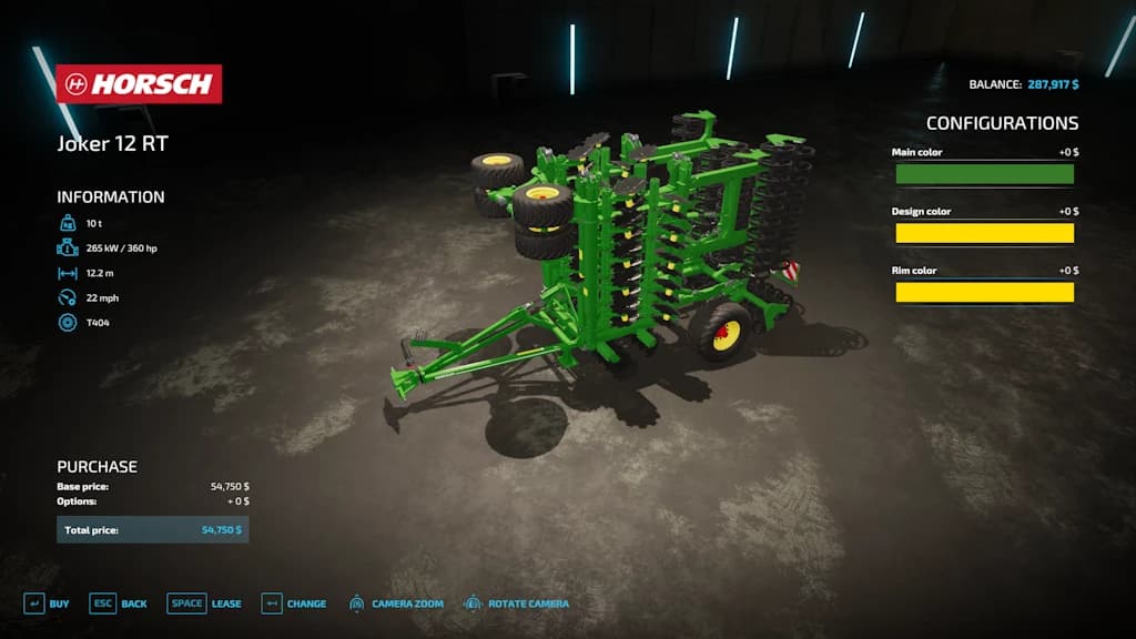 Horsch Joker 12RT Rust Edition