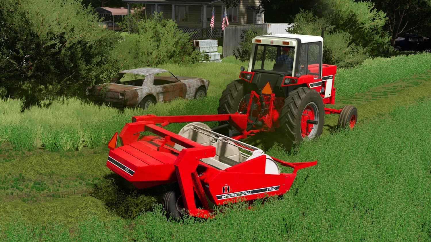 INTERNATIONAL 1190 MOWER-CONDITIONER
