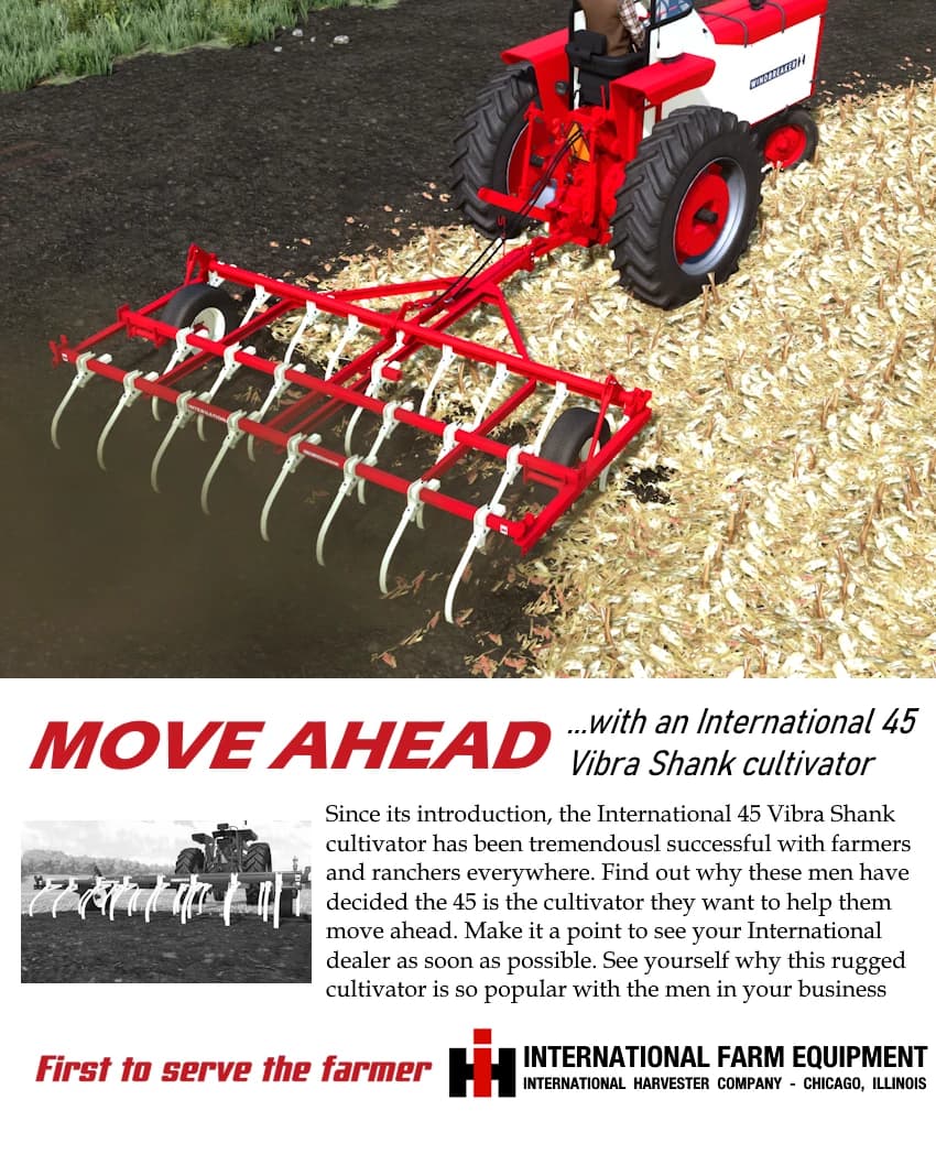 INTERNATIONAL 45 VIBRA SHANK CULTIVATOR