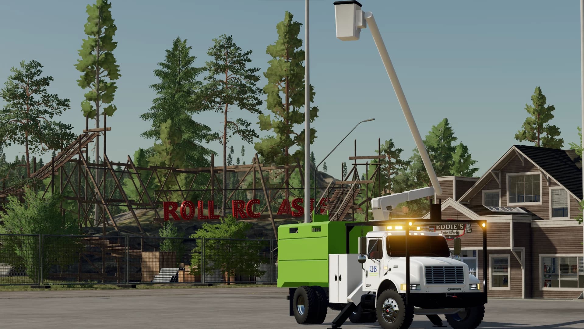 IH4900 BUCKET TRUCK CHS