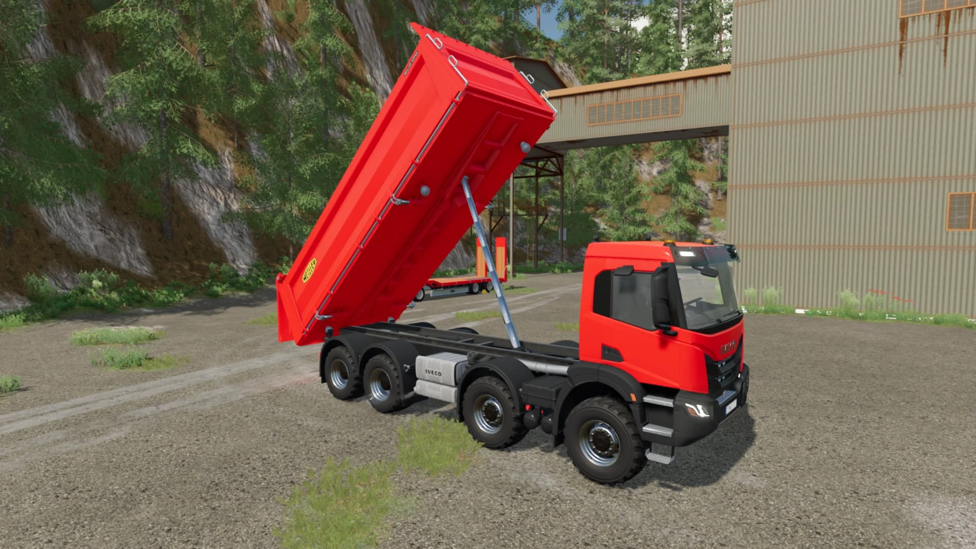 IVECO X-WAY 8X8 MEILLER KIPPER