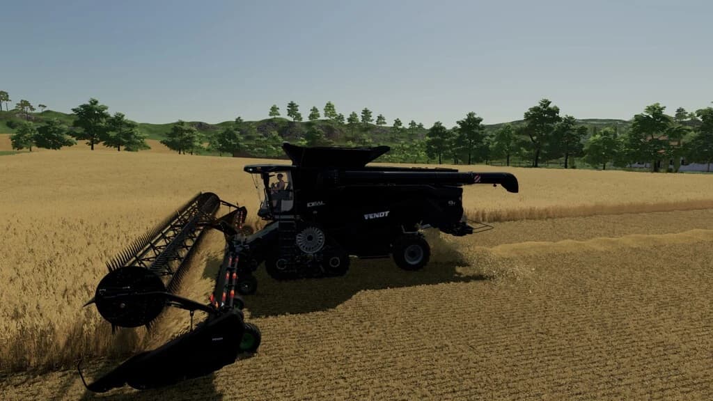 JD HD50F WITH INTEGRATED CUTTERBAR WAGON
