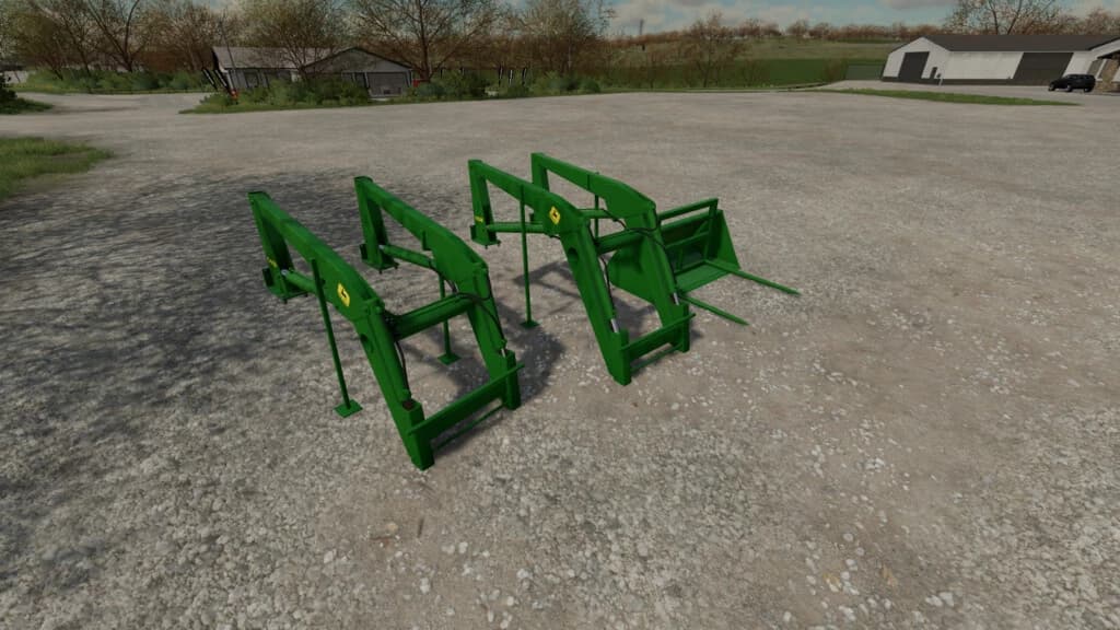 JOHN DEERE 148 AND 158 FRONT LOADERS