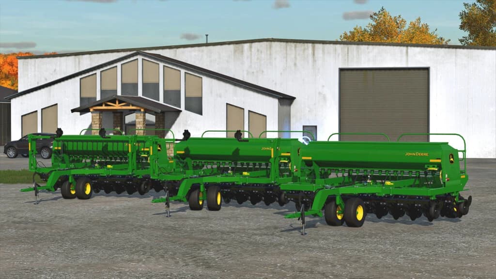 JOHN DEERE 1590 AND TANDEM