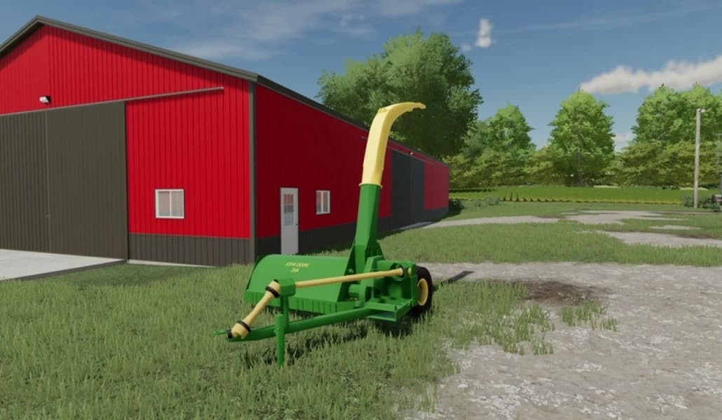 JOHN DEERE 16A FLAIL CHOPPER