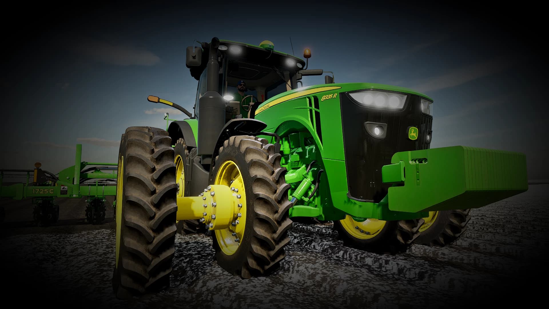 JOHN DEERE 2011 8R SET ON 38 INCH ROWS