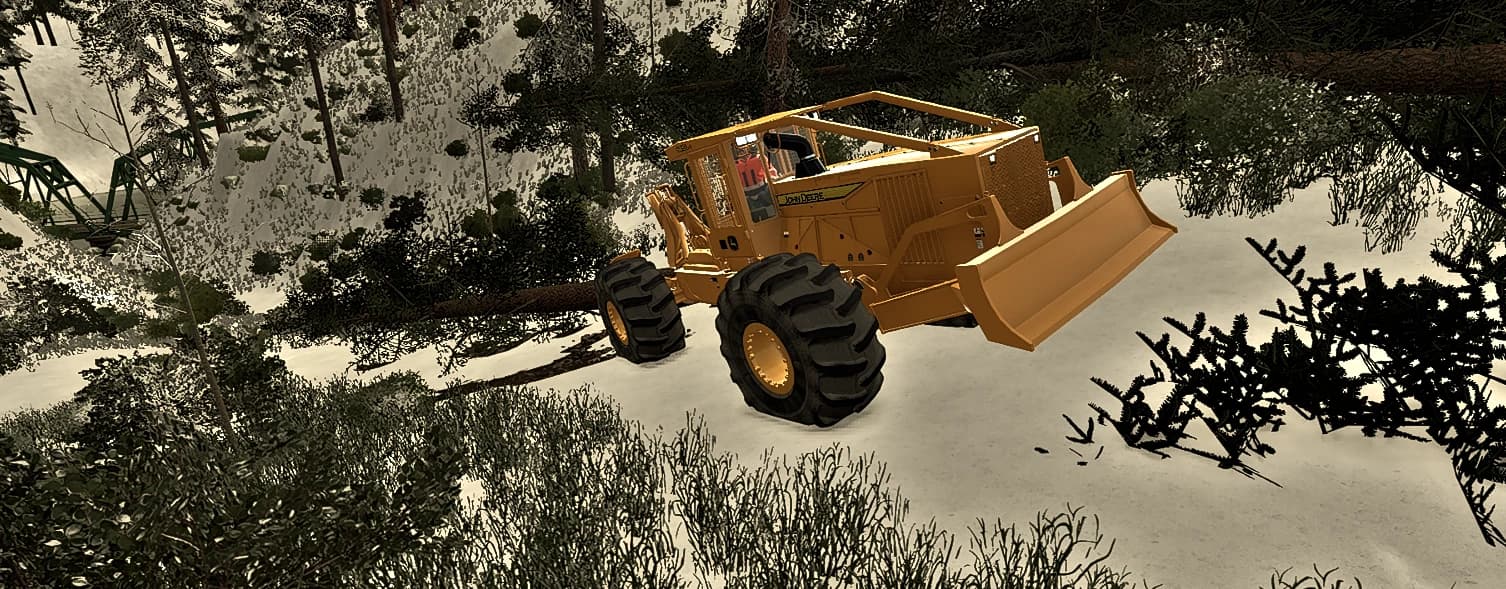 JOHN DEERE 640LII CABLE SKIDDER