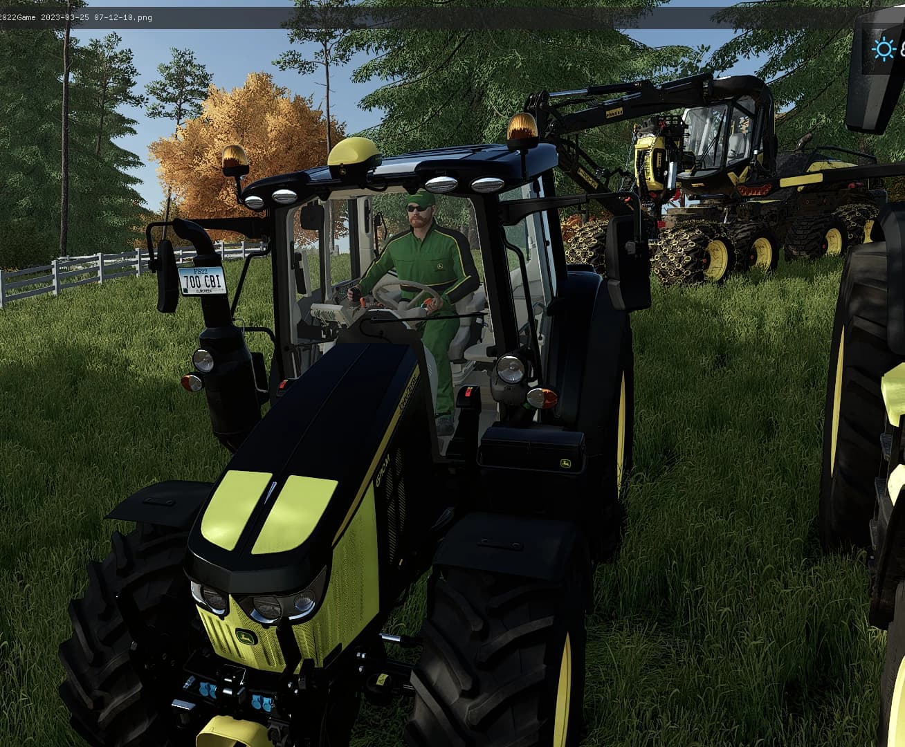 JOHN DEERE 6M BLACK EDITION TOMMOD