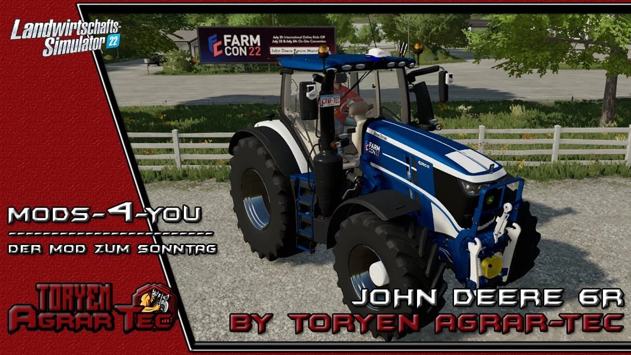 JOHN DEERE 6R FARMCON EDITION