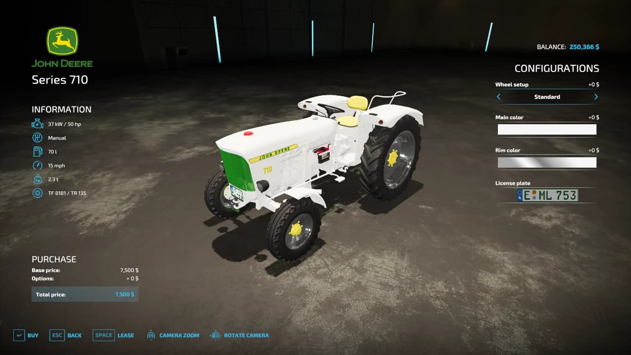 JOHN DEERE 710