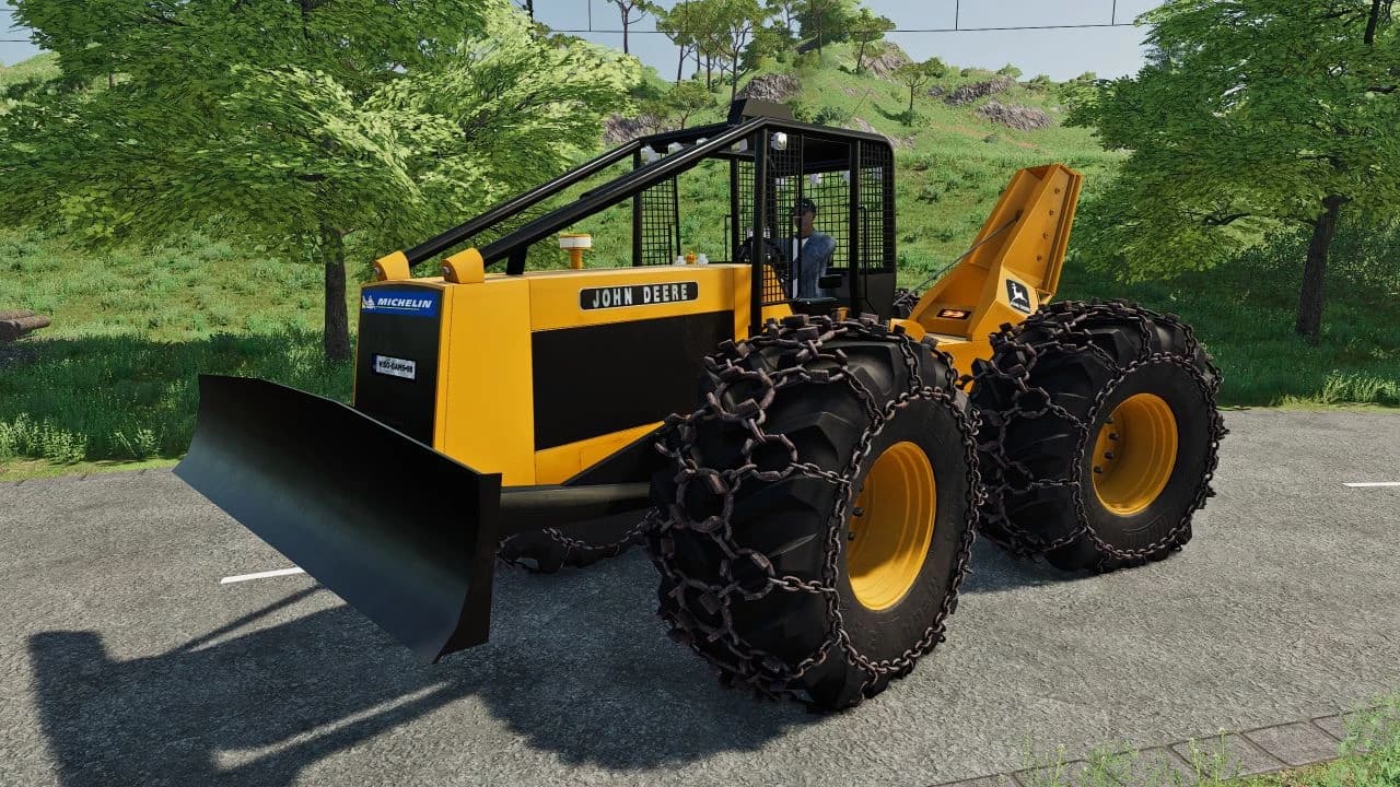 JOHN DEERE 740 CABLE SKIDDER 4X4