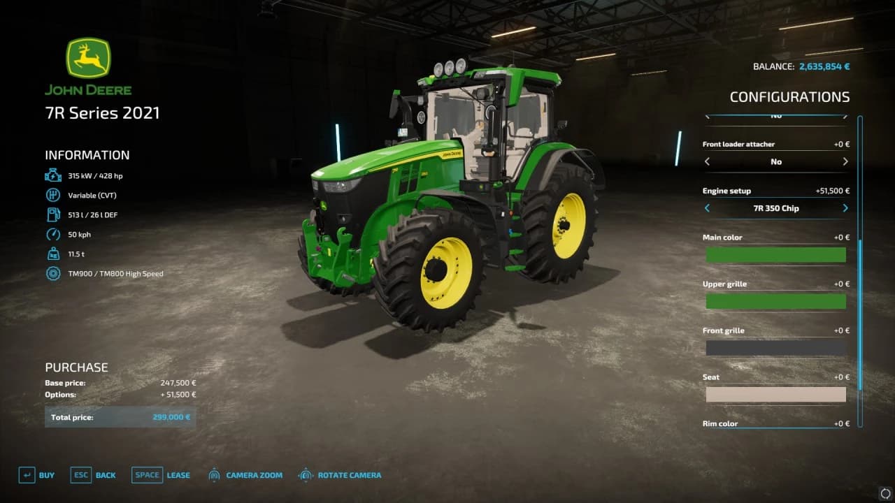 JOHN DEERE 7R SERIES 2021 EDITED