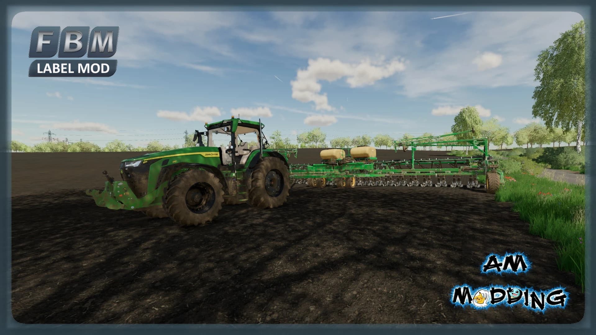 JOHN DEERE 8R WITH SIMPLEIC