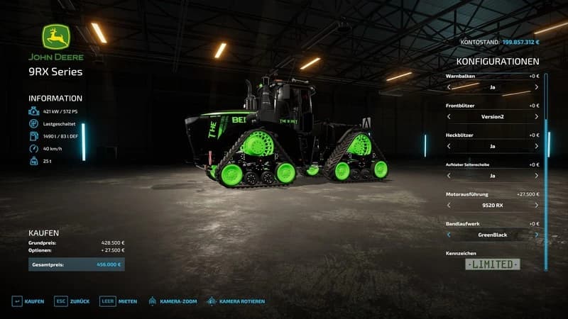 JOHN DEERE 9RX THEBEAST