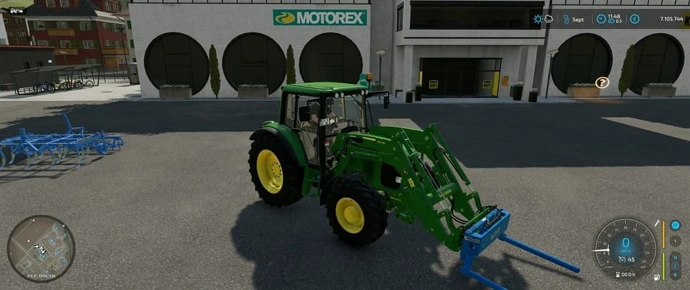 JOHN DEERE FRONTLADER 603R
