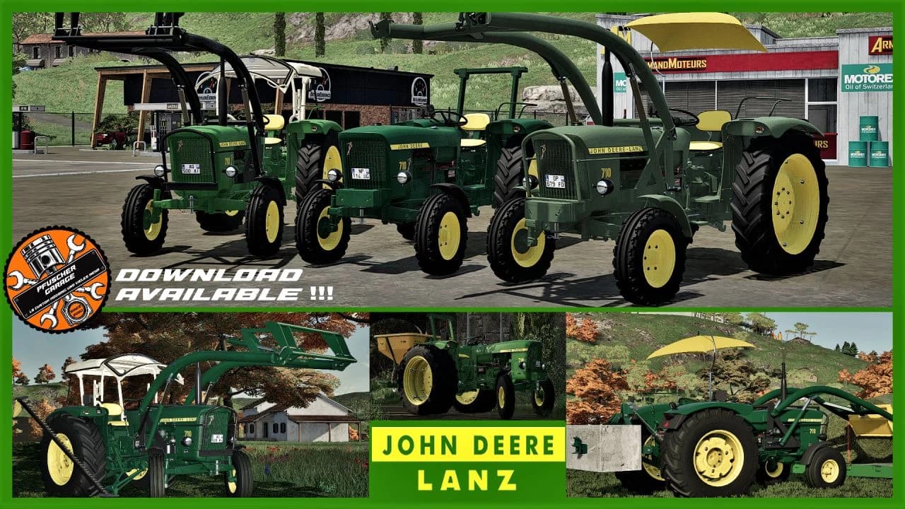 JOHN DEERE LANZ 710 BETA