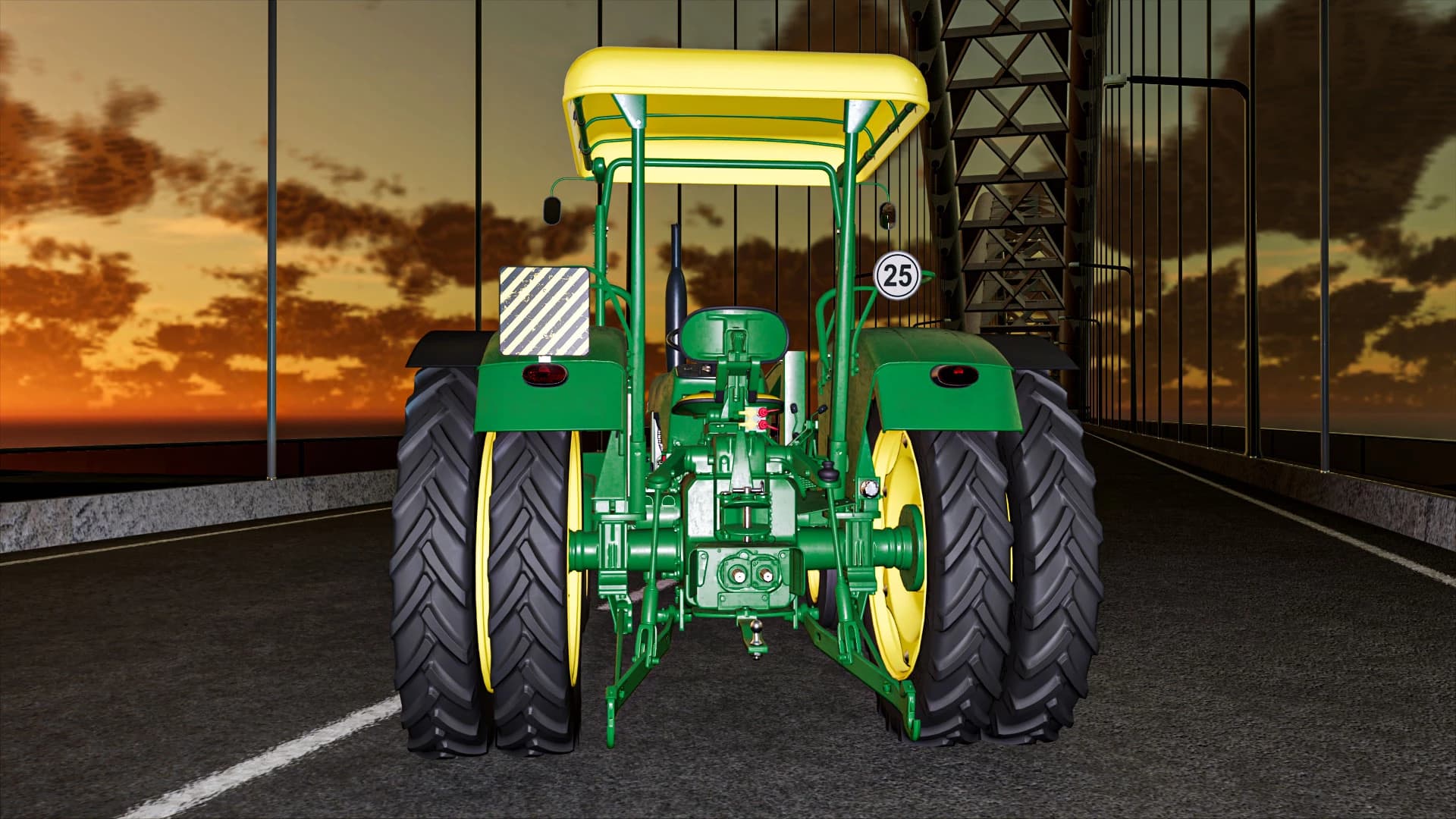 JOHN DEERE-LANZ 710