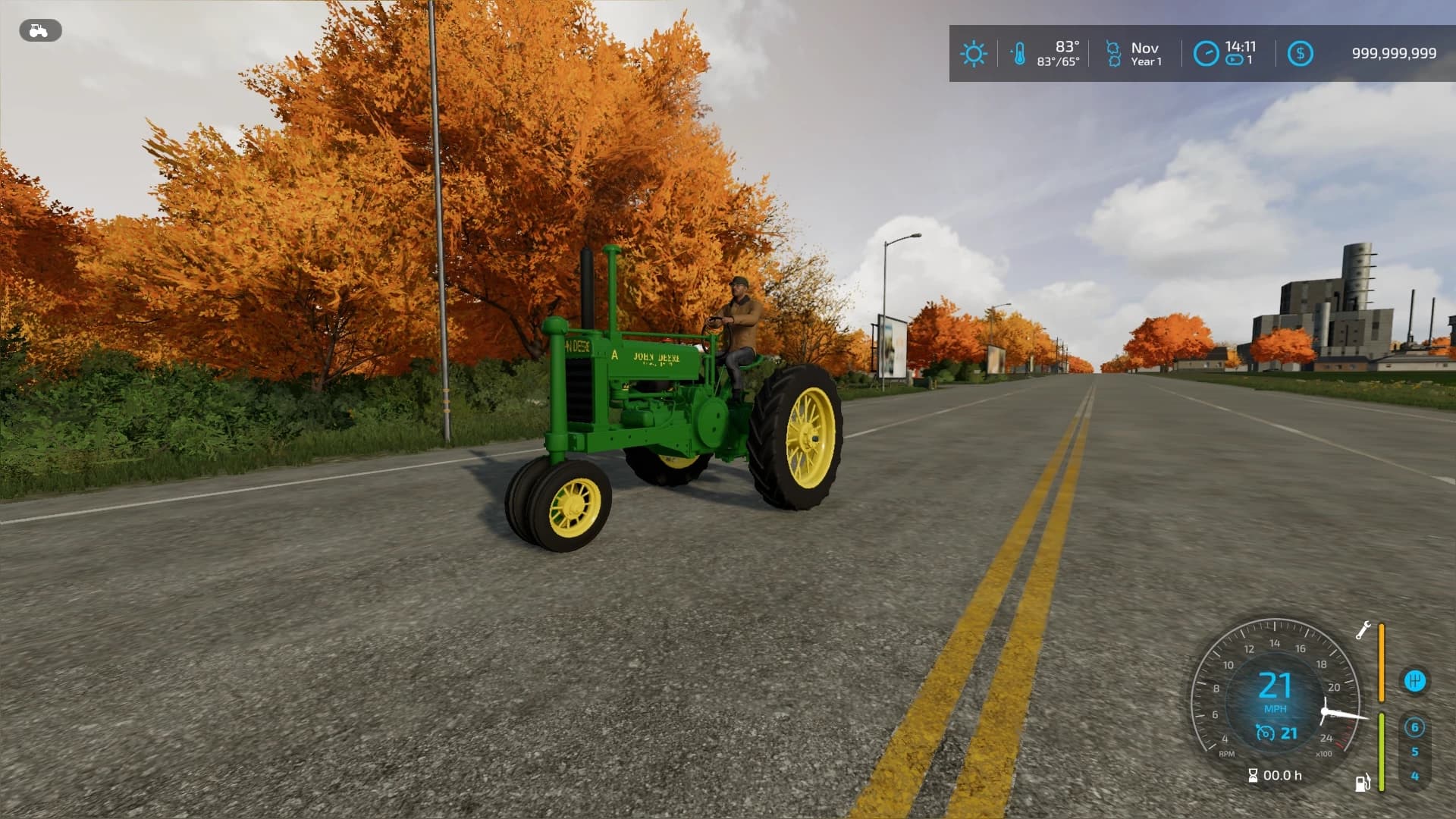 JOHN DEERE MODEL A (WITH ROAD GEAR)