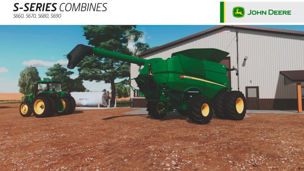 JOHN DEERE S600 SERIES COMBINES