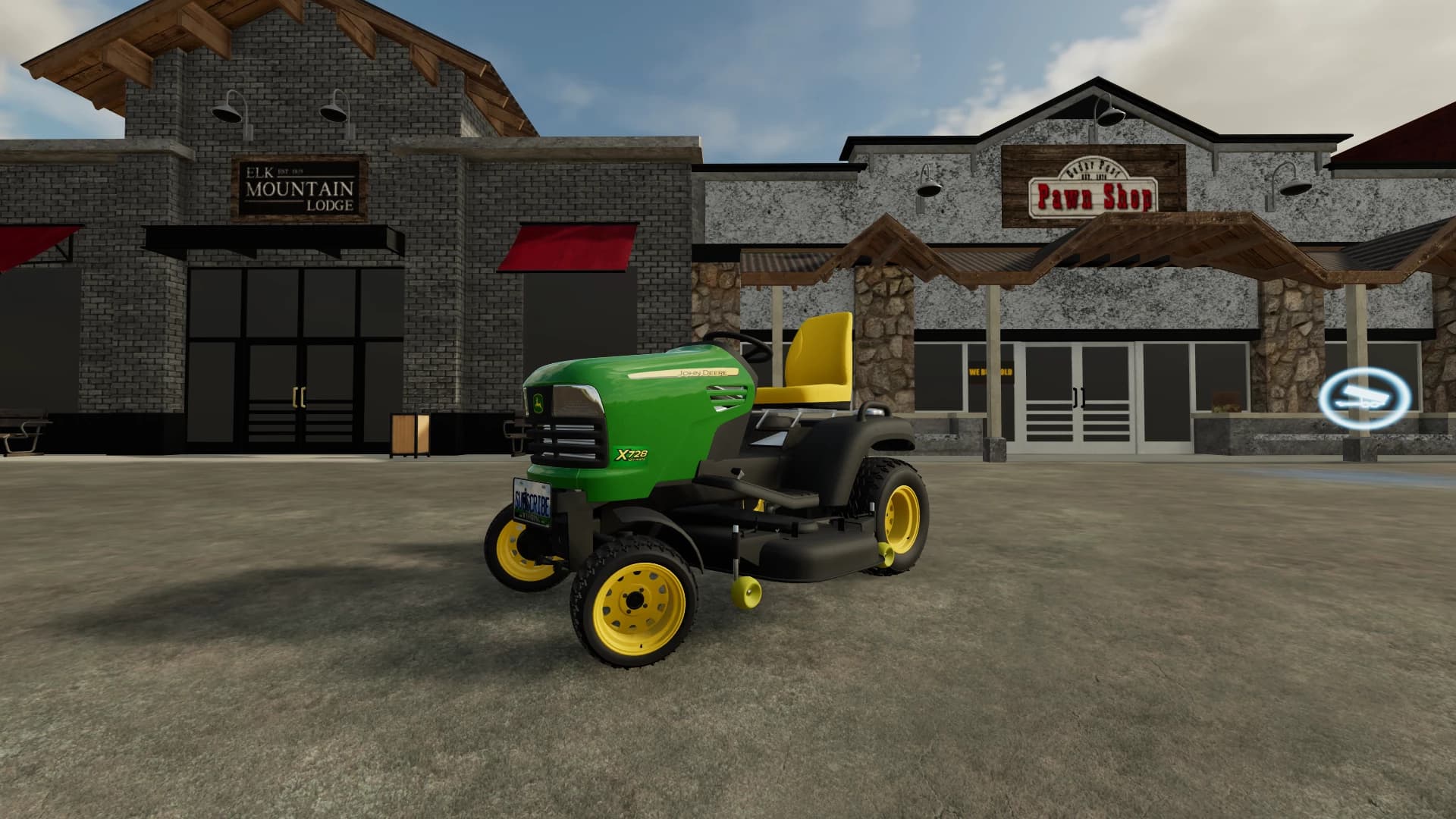 JOHN DEERE X728 (RESKIN)