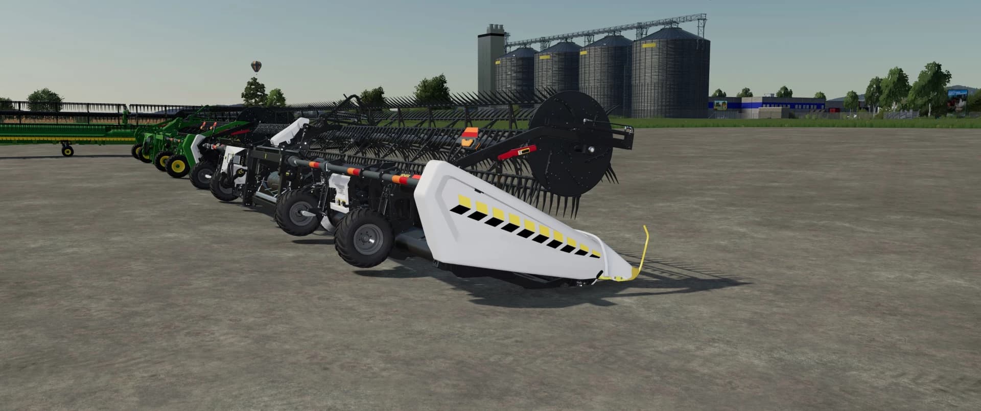 JOHN DEERE X9 WHITE