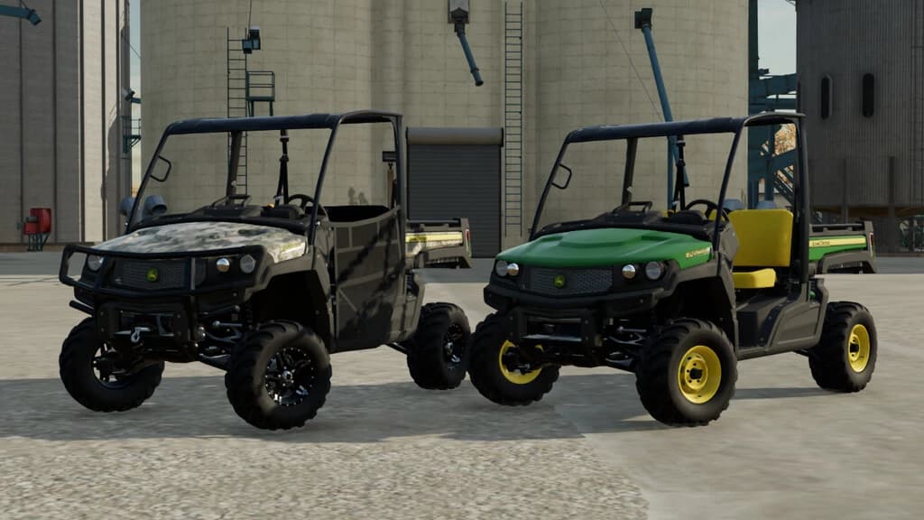 JOHN DEERE XUV865E AND CARGO CART