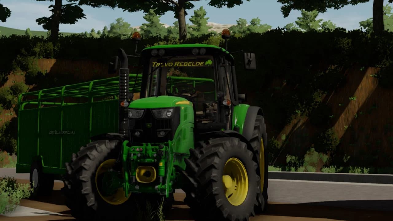 JONH DEERE 6125M OLD