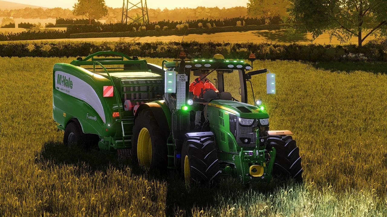 John Deere 6195R Edit