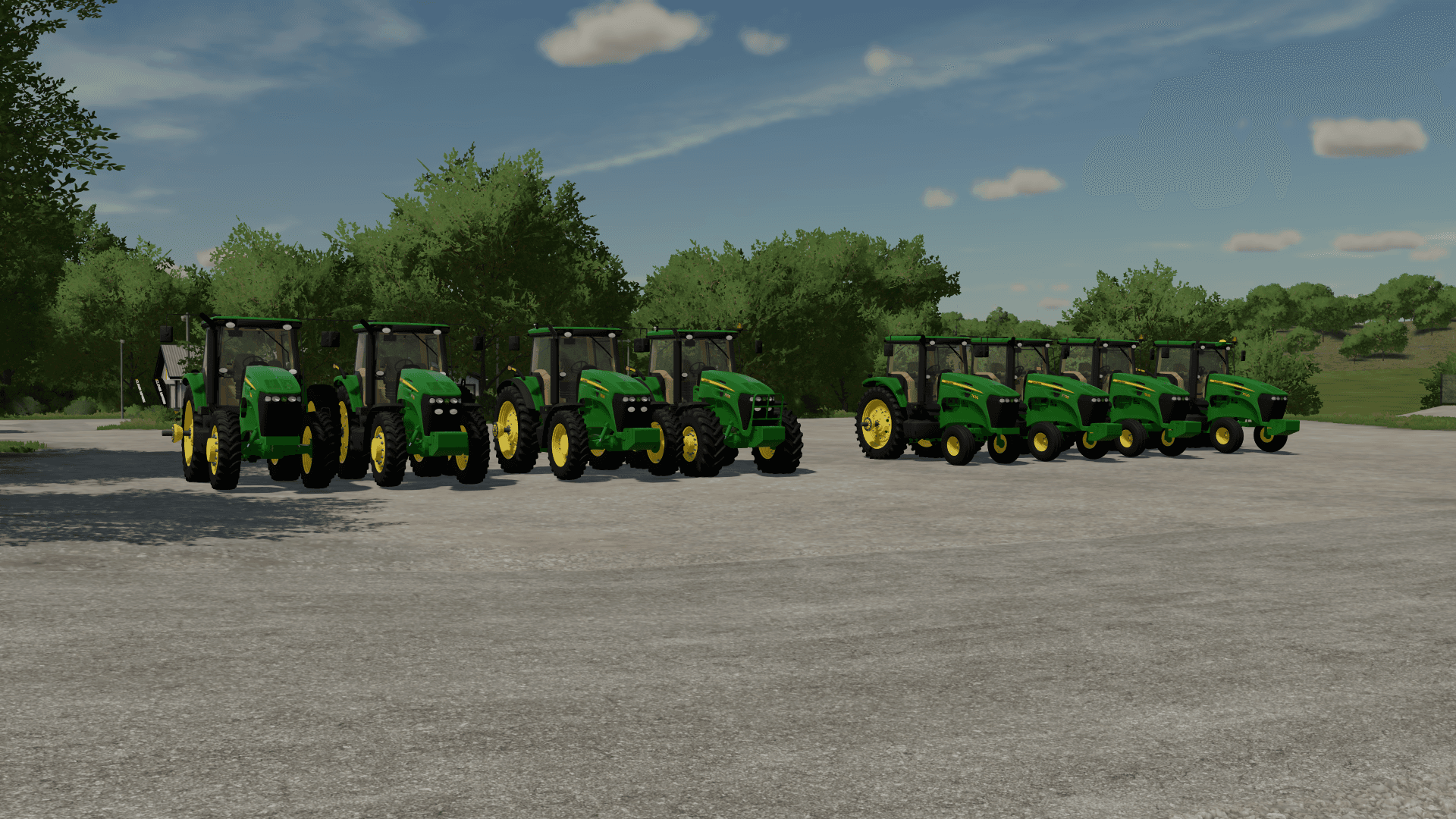 John deere 7030 sound and wheels update