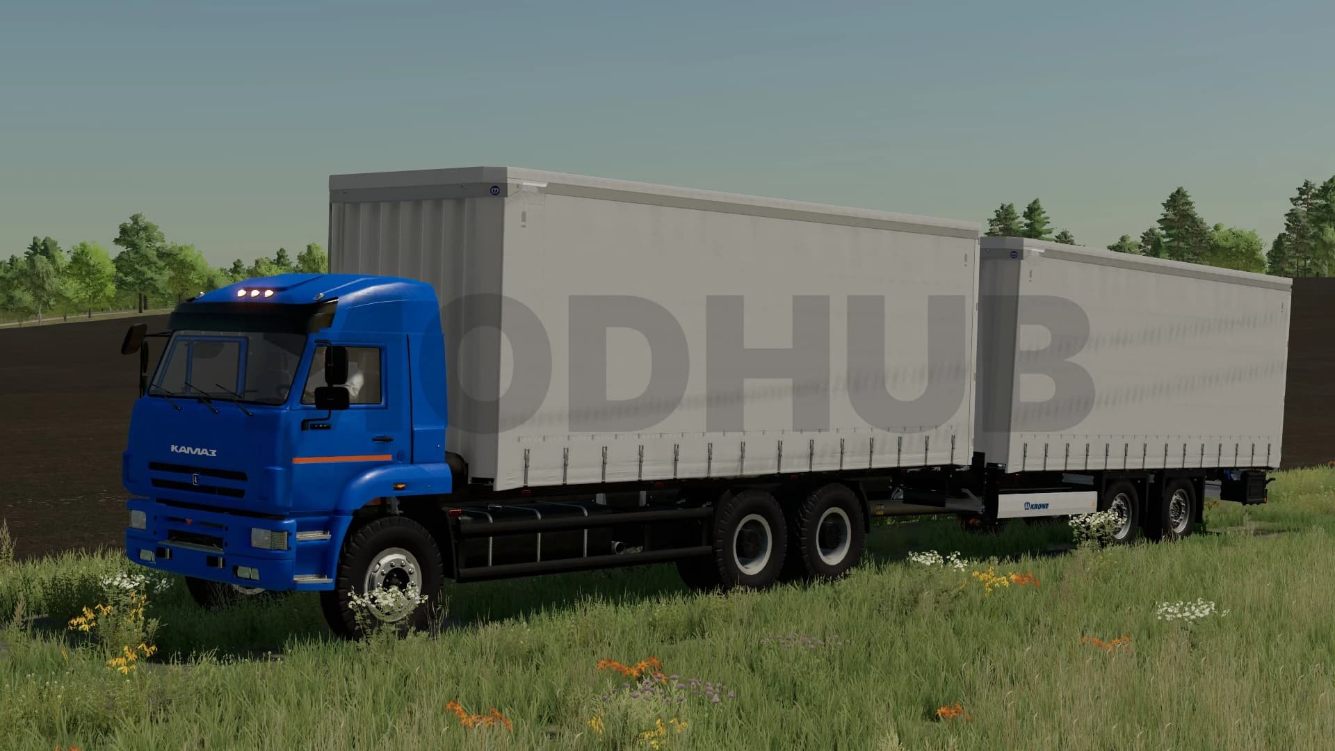 KAMAZ 6520 CURTAIN