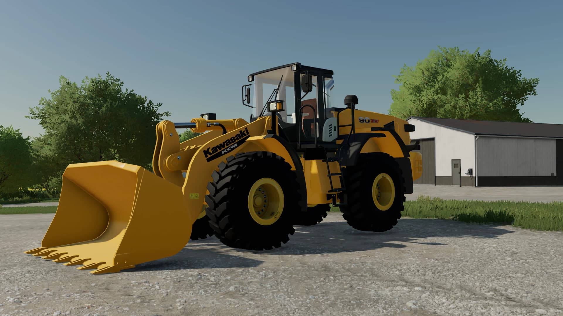 KAWASAKI 90Z7 WHEEL LOADER