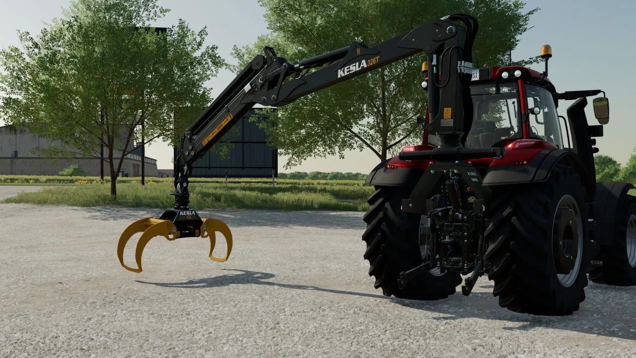 KESLA 326T CRANE WITH JAKE600 ATTACHER