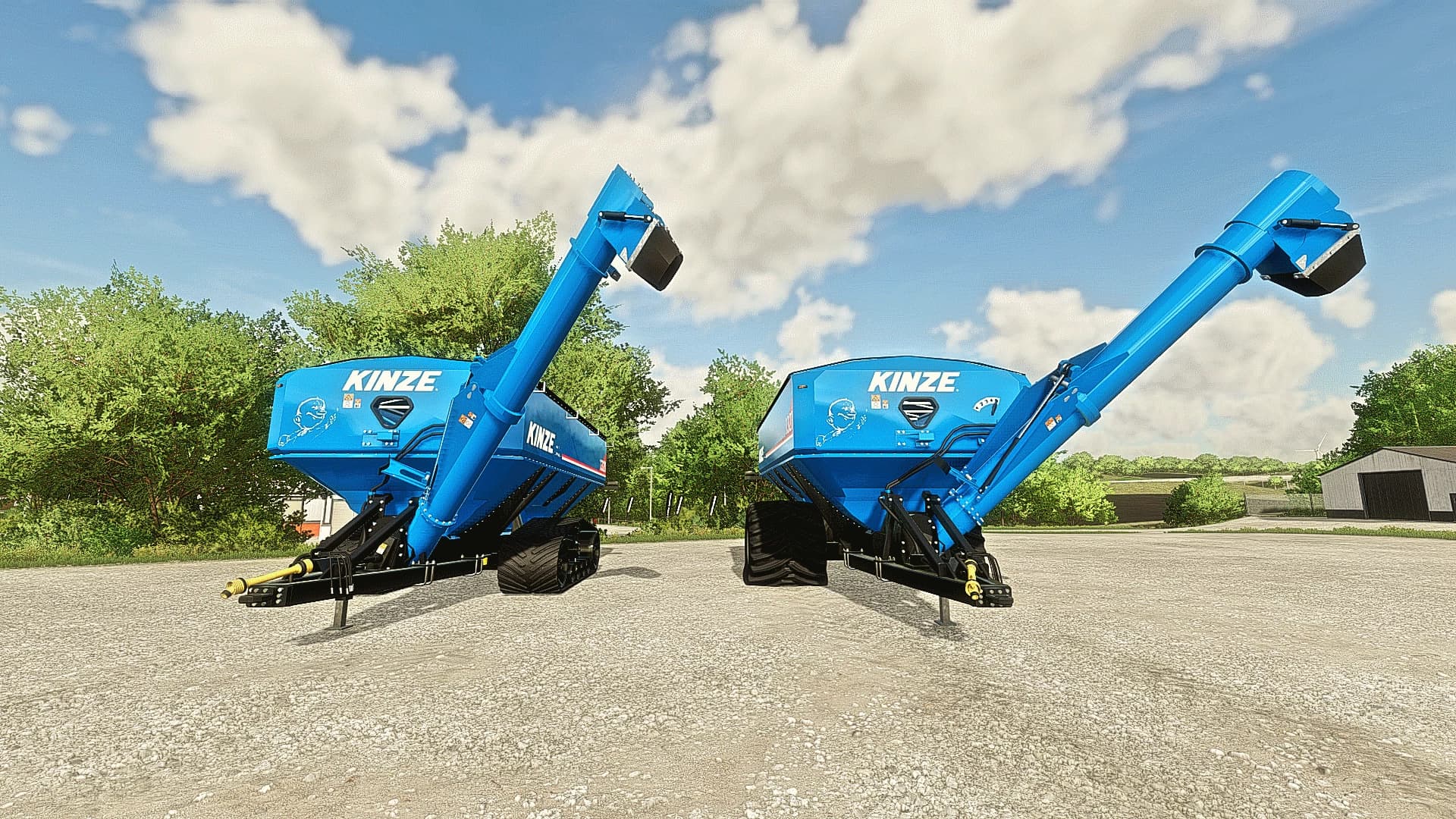 KINZE 1321 DUAL AUGER CART
