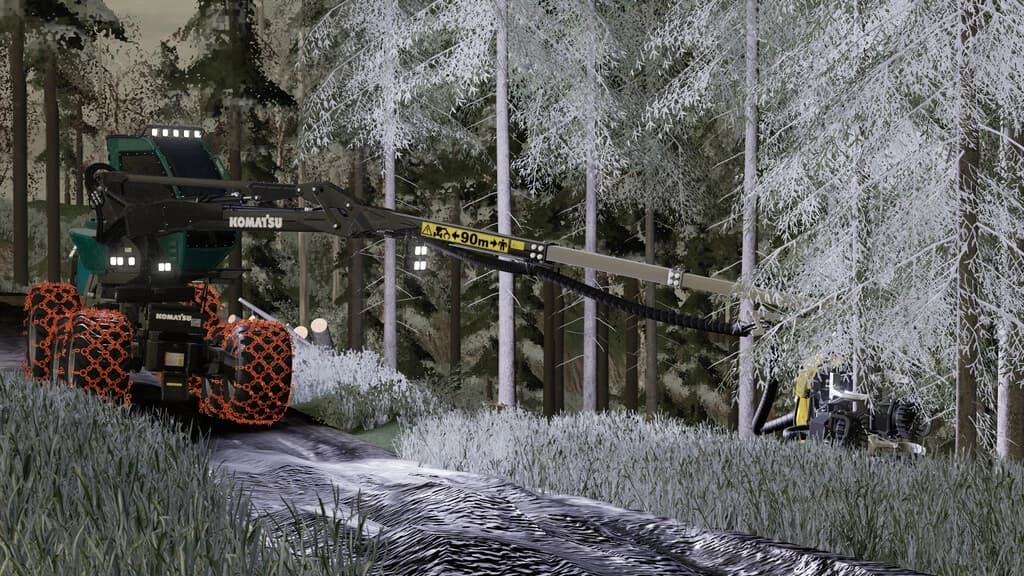 KOMATSU 931 HARVESTER PACK