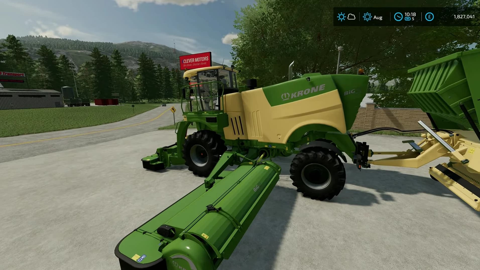 KRONE BIGM450 & TIGO XR75D