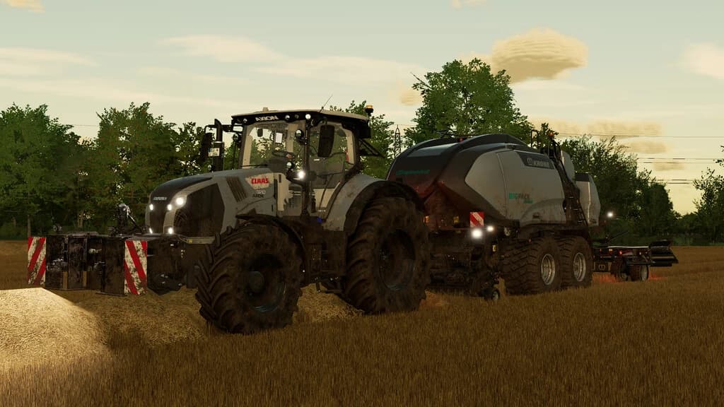 KRONE BIGPACK 1290 HDP VC STRAWHARVEST ADDON