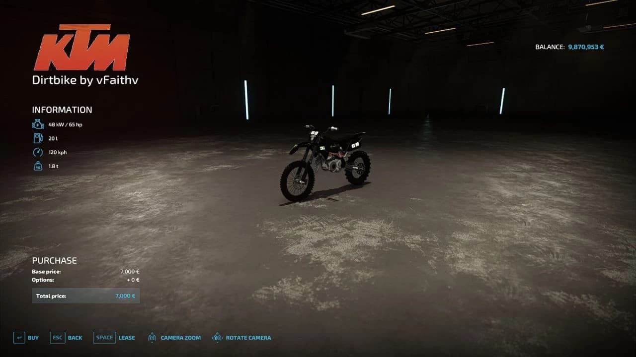 KTM DIRTBIKE