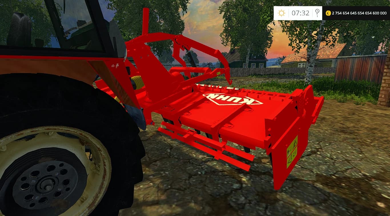 KUHN CULTILINE HR NEW RED HIT EXTRA