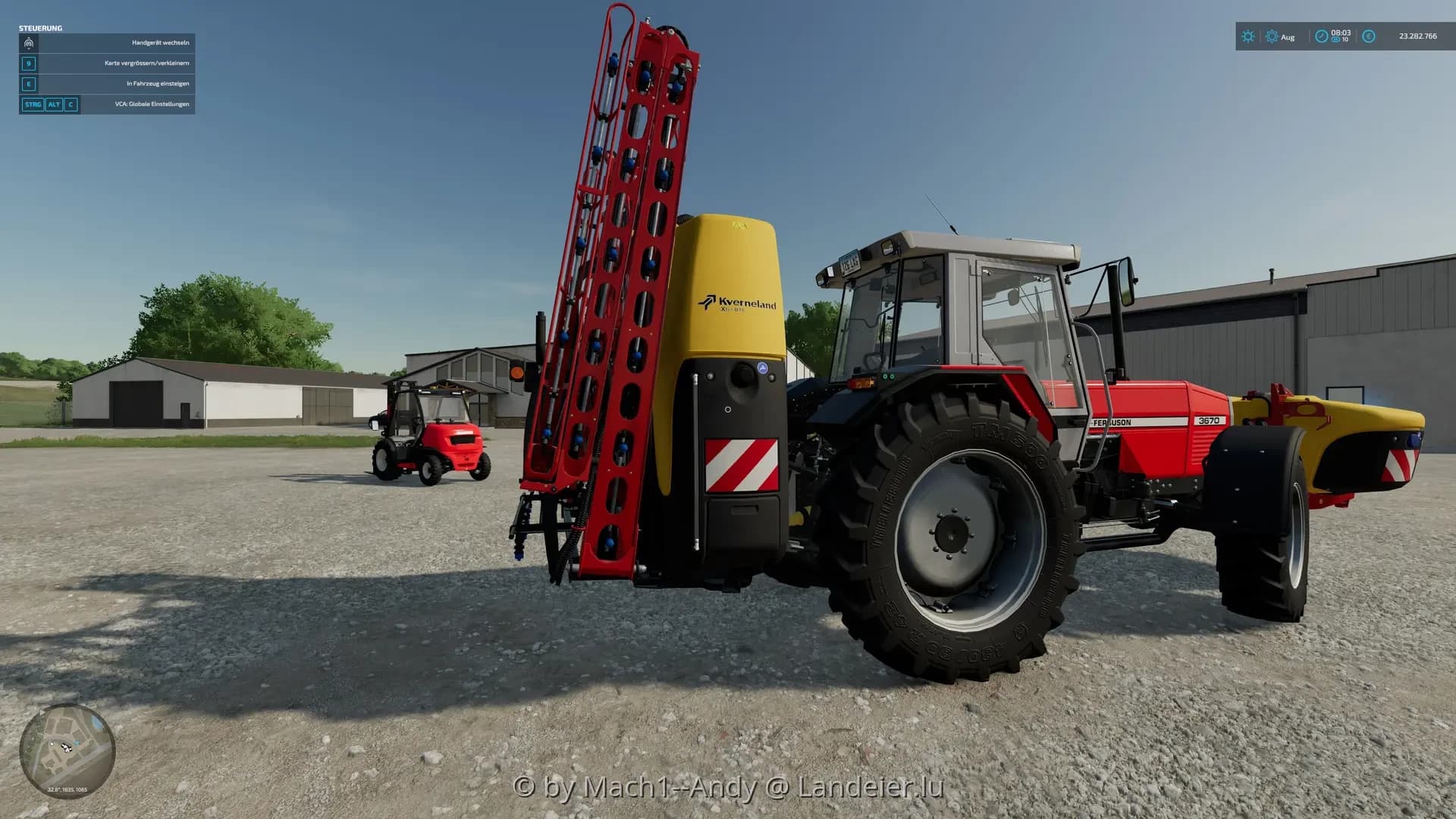 KVERNELAND IX SPRAYER YELLOW EDITION