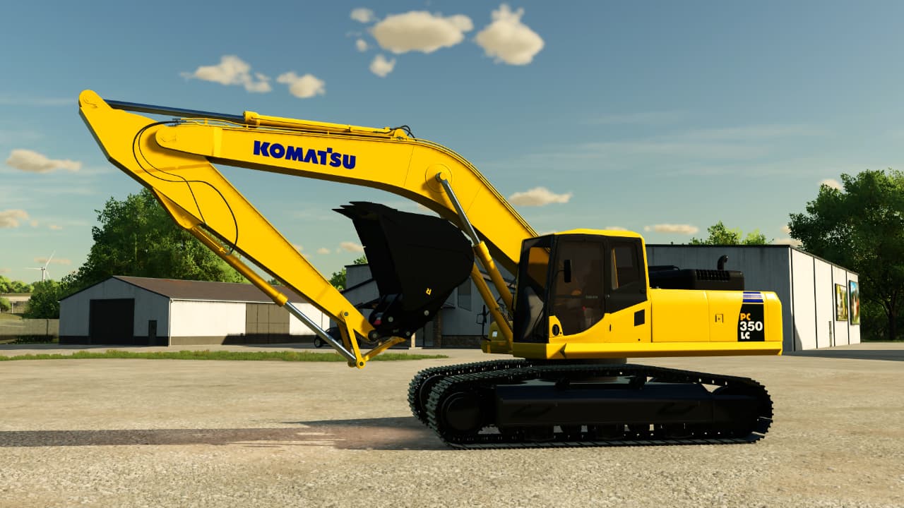 Komatsu PC350LC-8 Sewer Stick