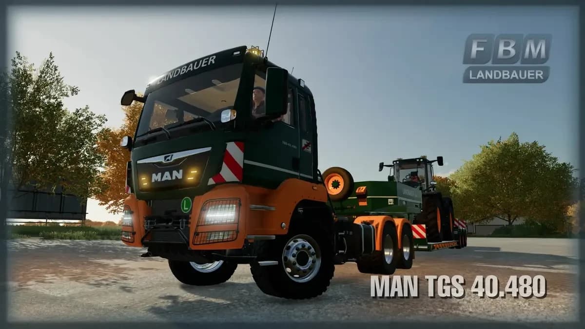 LANDBAUER TGS 40.480 6X6