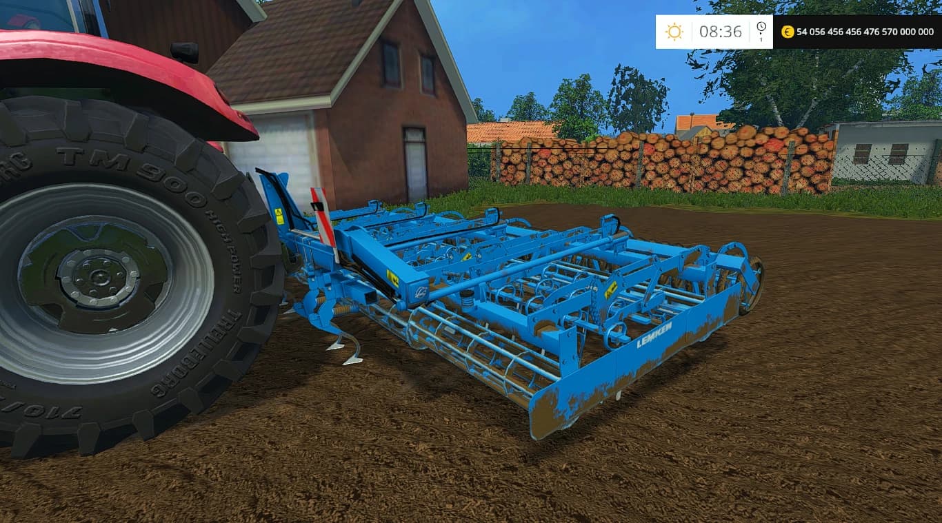 LEMKEN KOMPAKTOR K600 NEW GOOD BLUE