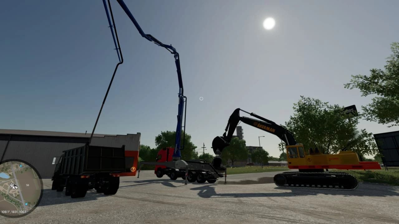 LIEBHERR CONCRETE PUMP BASED ON VOLVO