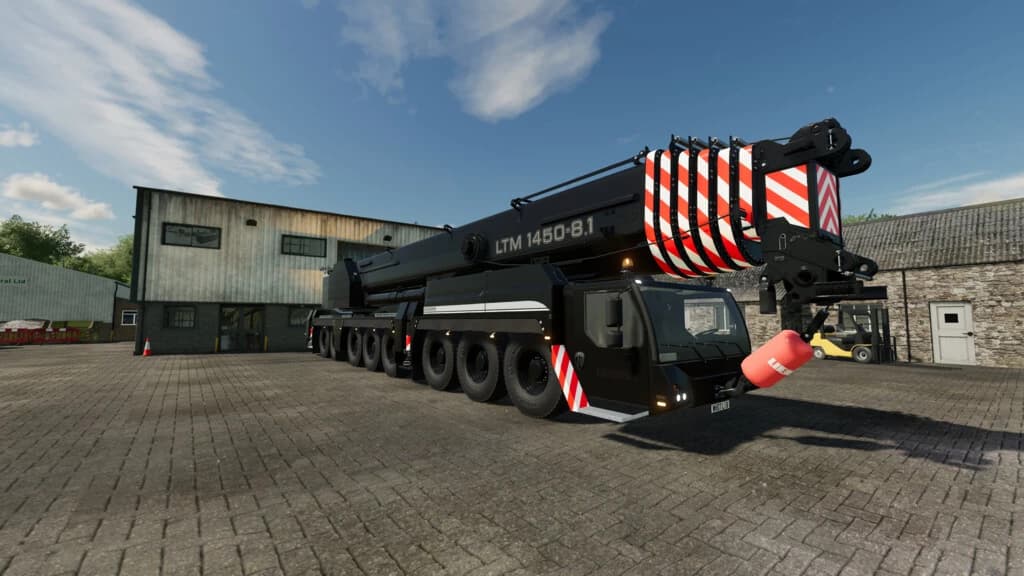 LIEBHERR LTM1450 MOBILE CRANE