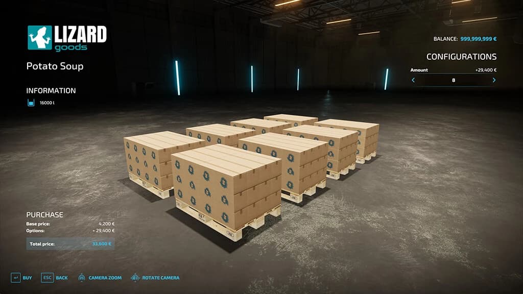 LIFTABLE PALLETS FOR PREMIUM EXPANSION