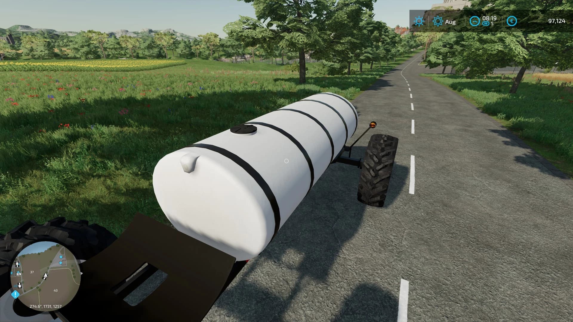 LIZARD 1600 LIQUID FERTILIZER TRAILER