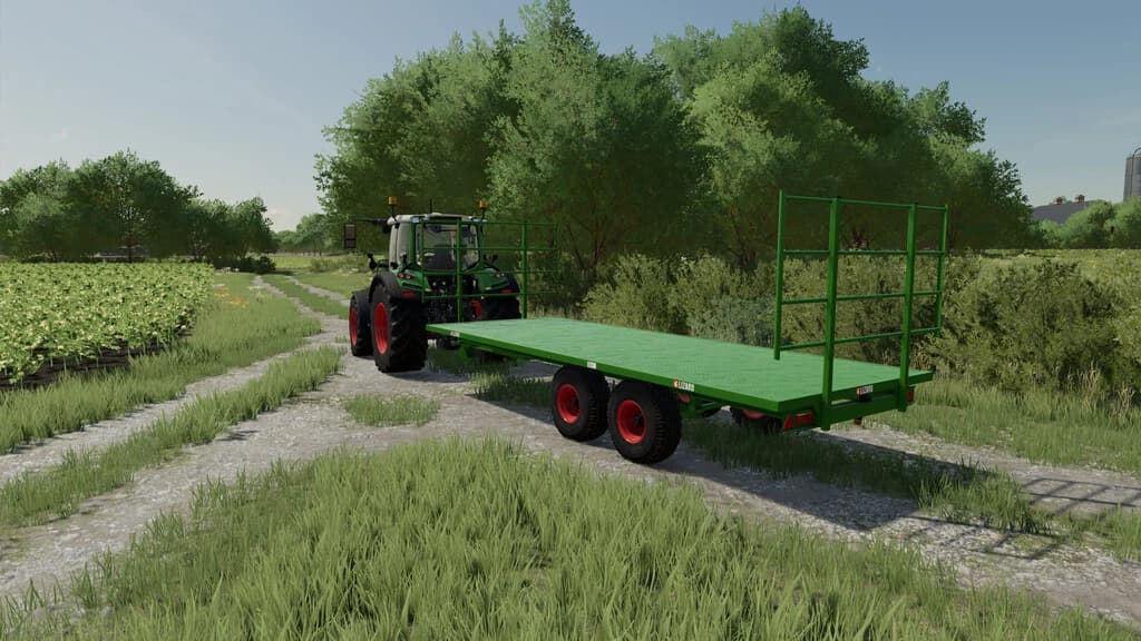 LIZARD 22 BALE TRAILER