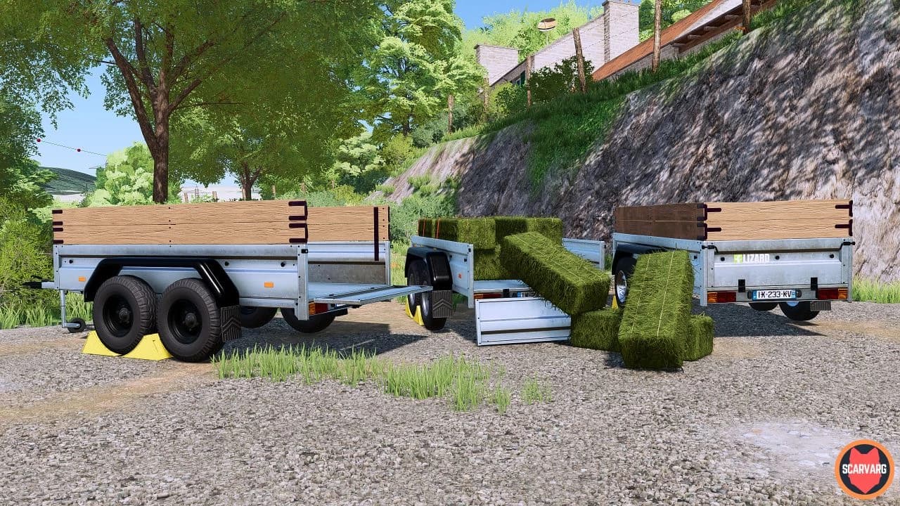 LIZARD CAR TRAILER (SIMPLE IC)